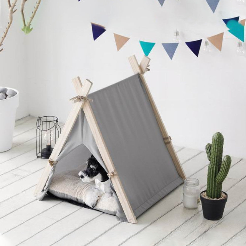 Warm Detachable Pet Kennel - Cozy Dog & Cat House with Removable Cushion