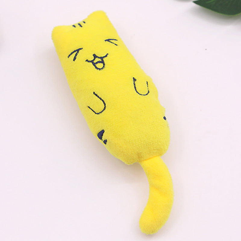 Cute Plush Catnip Toy Set - Interactive Cat Toys for Kittens & Adult Cats
