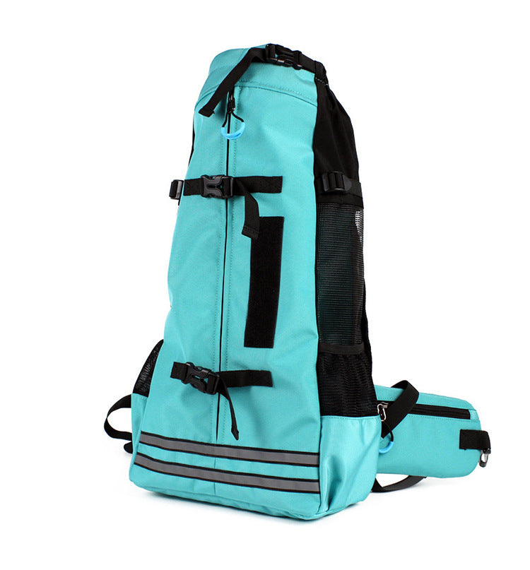Portable Pet Travel Backpack - Breathable Carrier for Dogs & Cats