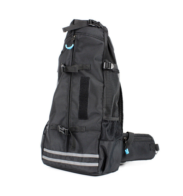 Portable Pet Travel Backpack - Breathable Carrier for Dogs & Cats