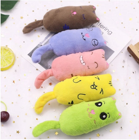 Cute Plush Catnip Toy Set - Interactive Cat Toys for Kittens & Adult Cats