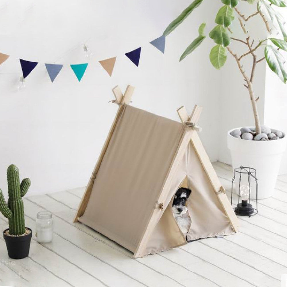 Warm Detachable Pet Kennel - Cozy Dog & Cat House with Removable Cushion