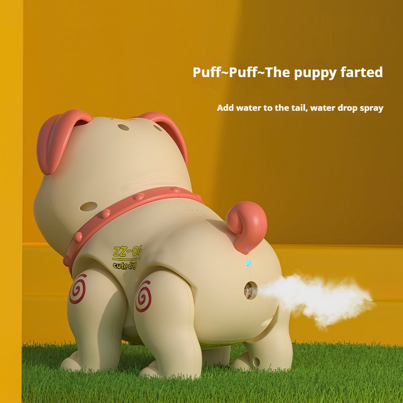 Interactive Electric Pet Dog Toy with Music & Lights for Kids