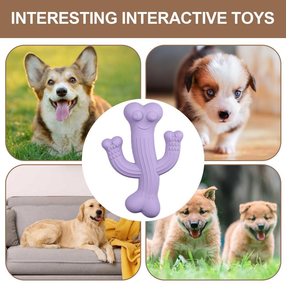 Cactus Dog Chew Toy - Ultra Durable Interactive Toy for Aggressive Chewers