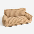 Pet Sofa Bed with Pillow - All-Season Warm Dog & Cat Kennel Cushion
