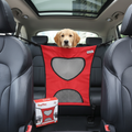 Car Pet Barrier Net - Back Seat Safety Guardrail for Dogs